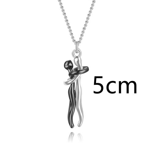 Couple Necklace - Hug Necklace - Image 9
