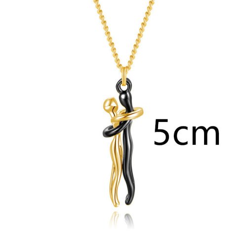Couple Necklace - Hug Necklace - Image 8