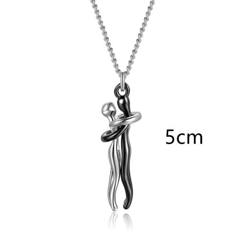 Couple Necklace - Hug Necklace - Image 3
