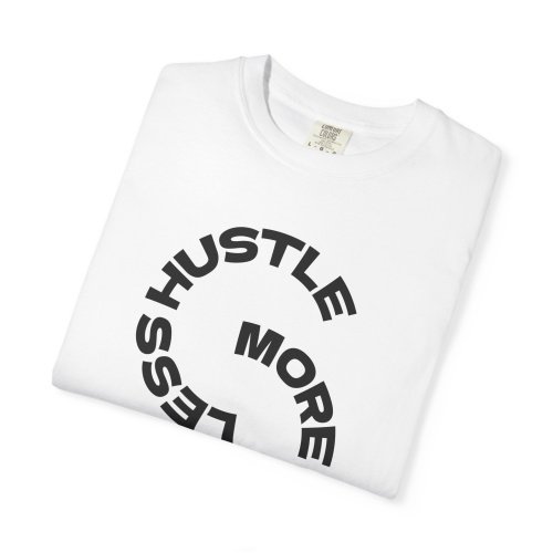 Hustle More Less Coffee T-Shirt — "take a sip" Graphic Tee - Image 3