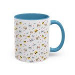 Chemistry Elements Accent Mug — Cobalt & Nitrogen Periodic Table Coffee Cup (11/15oz)