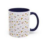 Chemistry Elements Accent Mug — Cobalt & Nitrogen Periodic Table Coffee Cup (11/15oz)